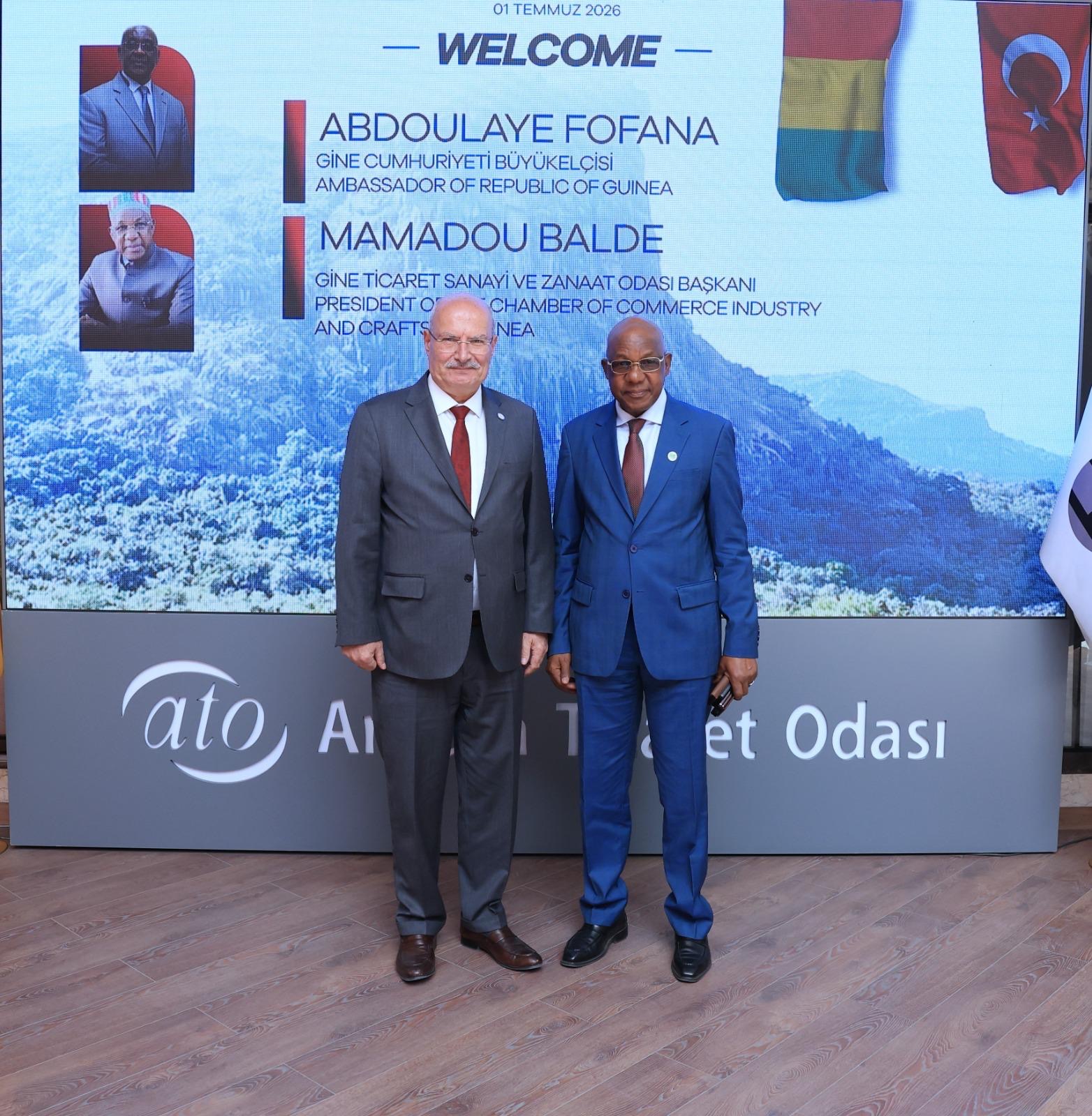 Turquie-Ankara : la CCIAG renforce sa coopération avec la Chambre de Commerce et d’Industrie d’Ankara