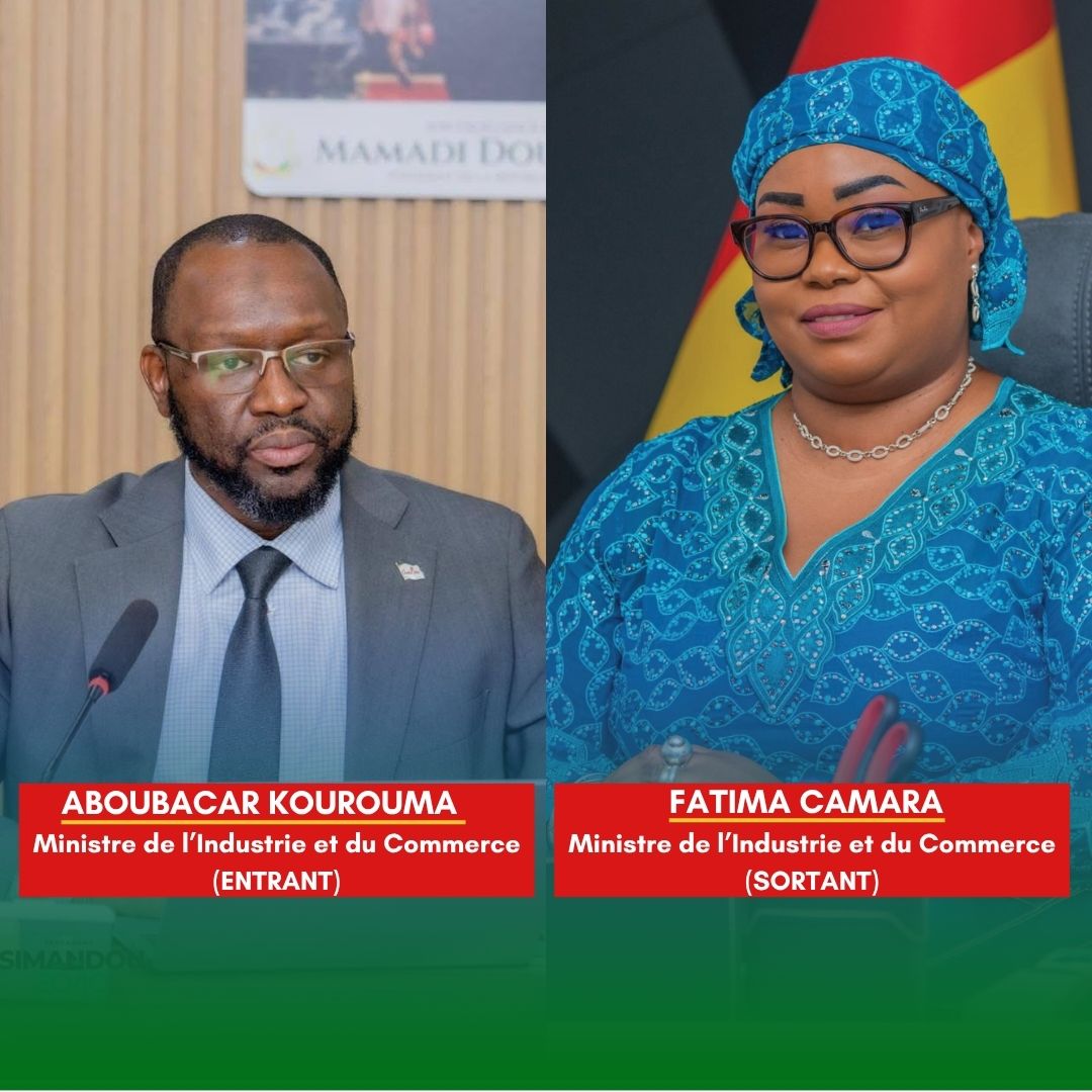 La CCIAG félicite M. Aboubacar KOUROUMA pour sa nomination et exprime sa reconnaissance à Mme Fatima CAMA